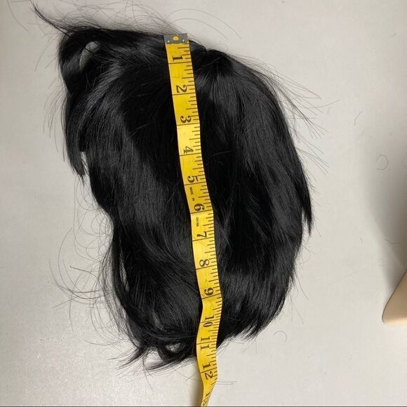 DEMON SLAYE Synthetic Wig black two wigs in one, ponytail extension‎ - Picture 8 of 14